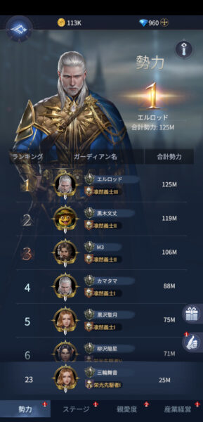 ブラッドリングのランキング